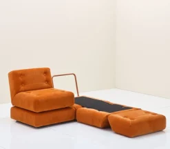 Fasetti Easy soffmodul, 71 x 80 cm, orange Corda