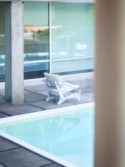 Fasetti Jumbo fåtölj, duvgrå  - Coda naturell vit