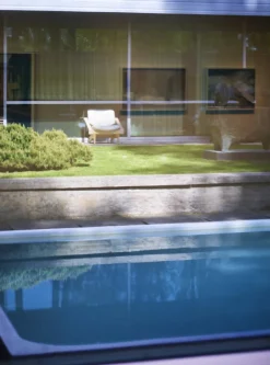 Fasetti Jumbo fåtölj, oljad furu - Makalu naturligt vit