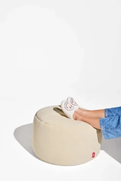 Fatboy Point Sherpa stor sittpuff, ecru