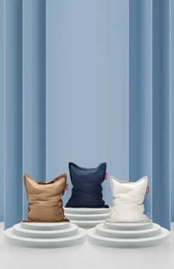 Fatboy Recycled Original Slim Cord sittsäck, grädde