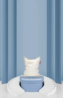 Fatboy Recycled Original Slim Cord sittsäck, grädde