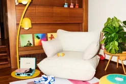 Fatboy Sumo Loveseat fåtölj, Weave kalkstensfärgad