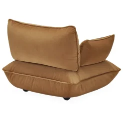 Fatboy Sumo Loveseat fåtölj, Velvet Recycled, mandel