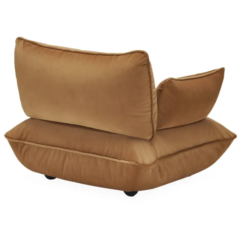 Fatboy Sumo Loveseat fåtölj, Velvet Recycled, mandel