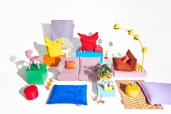 Fatboy Sumo Medium soffa, Weave bubble pink