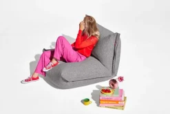 Fatboy The BonBaron Mingle fåtölj, grid stone