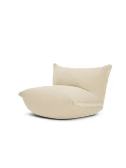 Fatboy The BonBaron Sherpa loungefåtölj, ekru