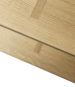 FDB Møbler B100 Sorø hylla, 100 x 100 cm, ek