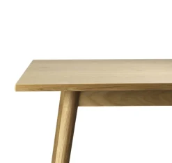 FDB Møbler C35C matbord, 220 x 95 cm, lackad ek