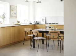 FDB Møbler J182 Holmen stol, ekfaner