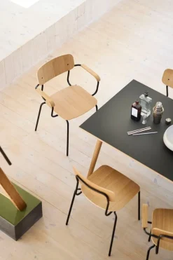 FDB Møbler J182 Holmen stol, ekfaner