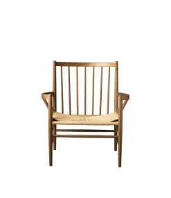 FDB Møbler J82 karmstol, rökt ek