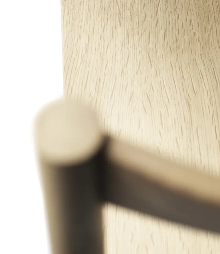 FDB Møbler J178 Lønstrup stol, lackad ek