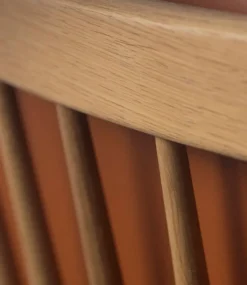 FDB Møbler J147 loungefåtölj, ek - konjakfärgat läder