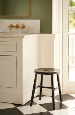 FDB Møbler J27 pall, svart bok