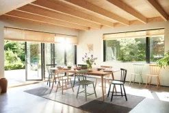 FDB Møbler J46 stol, lackad ek