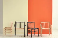 FDB Møbler J80 stol, svart