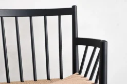 FDB Møbler J81 stol, svart bok