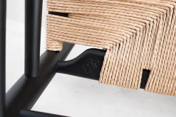 FDB Møbler J81 stol, svart bok