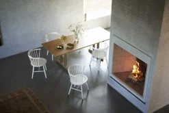 FDB Møbler J18 stol, vit