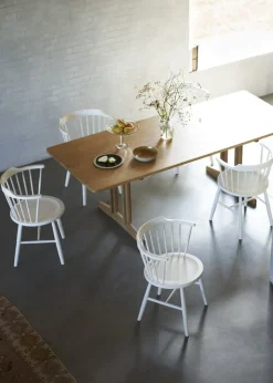 FDB Møbler J18 stol, vit