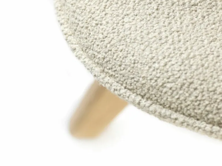 FDB Møbler L32 Suru fåtölj, ek - ljusbeige