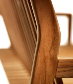 FDB Møbler M12 Sammen 2-sitsbänk med ryggstöd