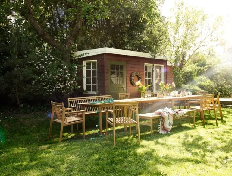 FDB Møbler M10 Sammen 3-sitsbänk