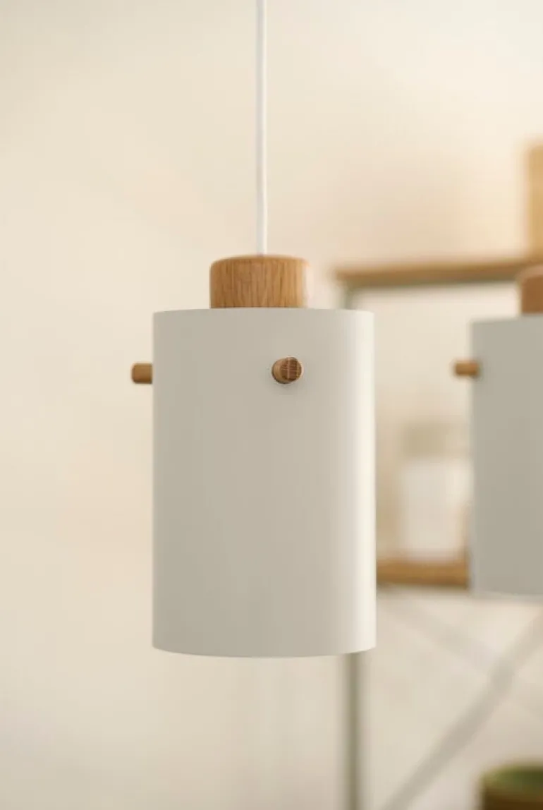 FDB Møbler U10 Asnæs pendellampa, silkesgrå