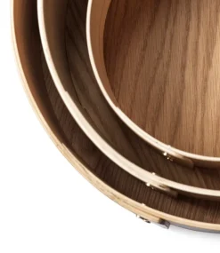 FDB Møbler X3 Drejo förvaringslåda, 42 cm, ekfaner