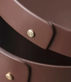 FDB Møbler X3 Drejo förvaringslåda, 22 cm, chokladbrun