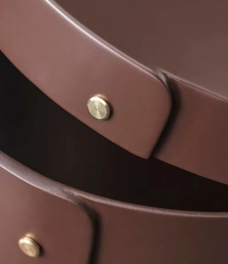 FDB Møbler X3 Drejo förvaringslåda, 31 cm, chokladbrun