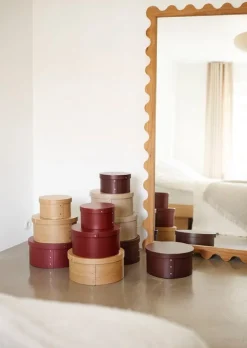 FDB Møbler X3 Drejo förvaringslåda, 31 cm, oxide red