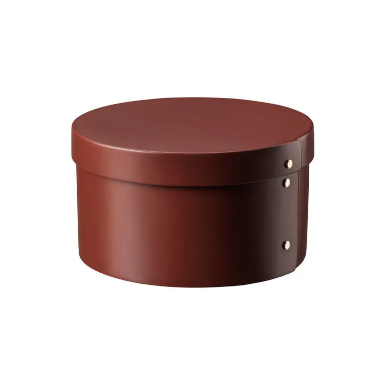 FDB Møbler X3 Drejo förvaringslåda, 22 cm, oxide red