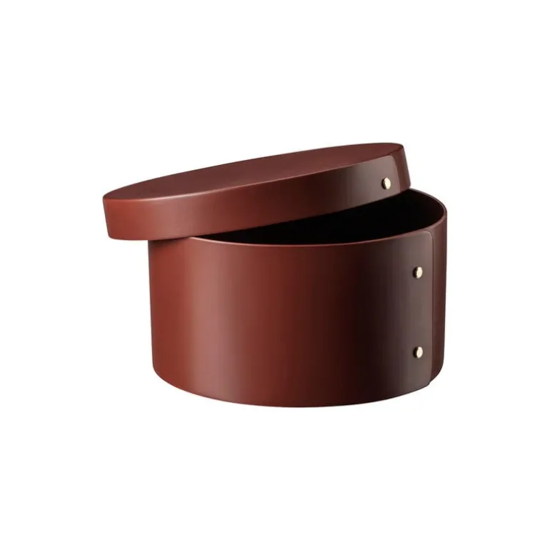 FDB Møbler X3 Drejo förvaringslåda, 22 cm, oxide red