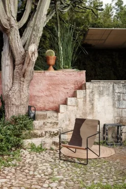 ferm LIVING Agnes växtställ, 45 cm, rotting