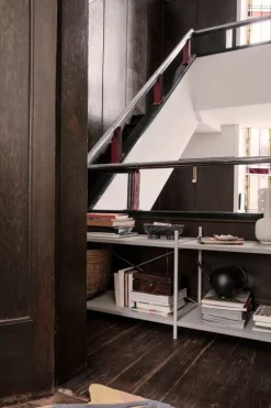 ferm LIVING Alza skål, svart marmor