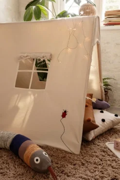 ferm LIVING Amass avlång matta, 140 x 140 cm, white pepper