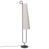 ferm LIVING Ancora golvlampa, svart - natur
