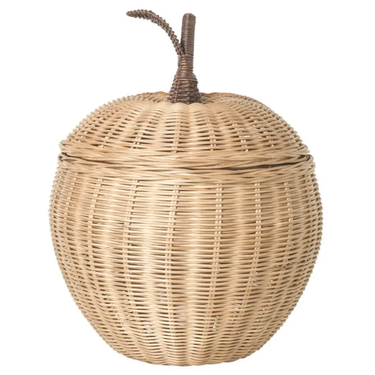 ferm LIVING Apple flätad korg
