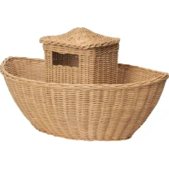 ferm LIVING Ark flätad korg, natur