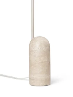 ferm LIVING Arum bordslampa, cashmere