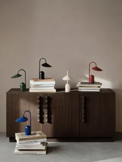 ferm LIVING Arum bärbar lampa, gräsgrön