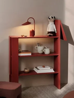 ferm LIVING Arum bärbar lampa, oxidröd