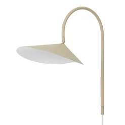 ferm LIVING Arum vägglampa med snurrfunktion, kashmir