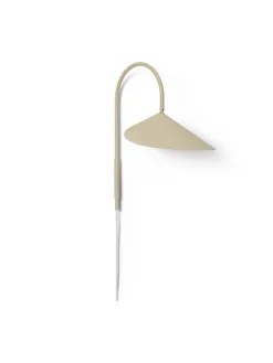 ferm LIVING Arum vägglampa med snurrfunktion, kashmir