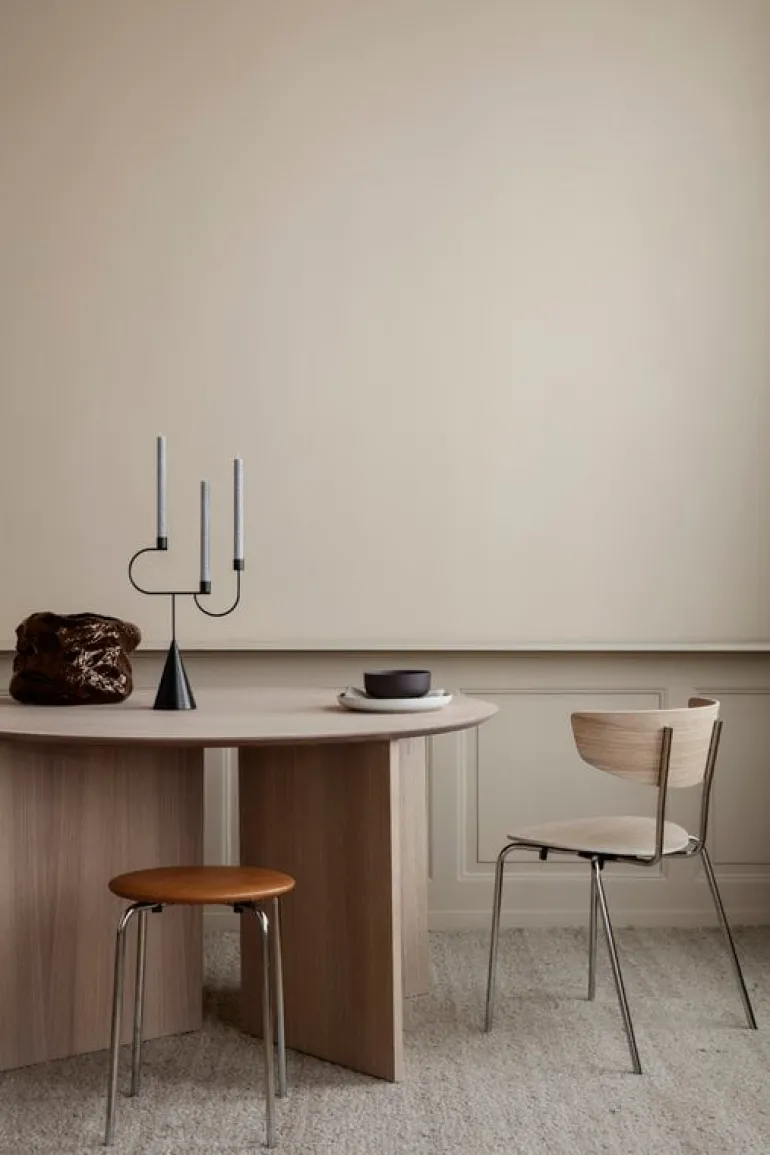 ferm LIVING Avant kandelaber, svart