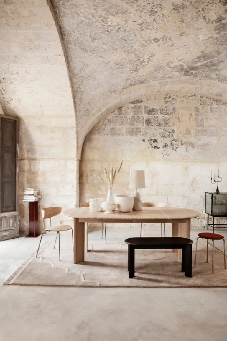 ferm LIVING Avant kandelaber, svart