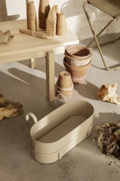 ferm LIVING Bau balkonglåda, cashmere